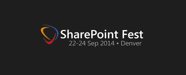 SharePoint Fest Denver 2014