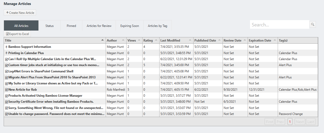 Sharepoint Knowledge Base Template Download