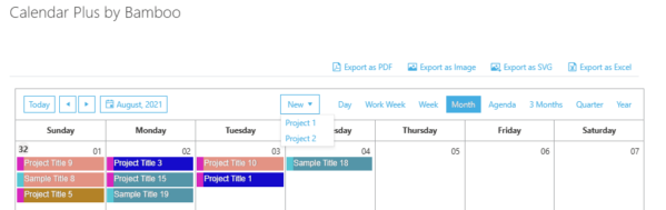 Bamboo Solutions Calendar Plus Better Than SharePoint Calendar