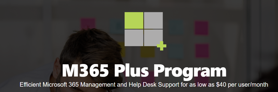 M365 Plus Program Header