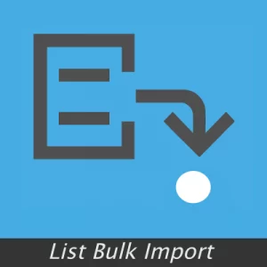 List Bulk Import