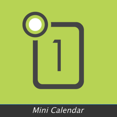 Mini Calendar Web Part