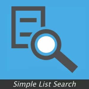 Simple List Search