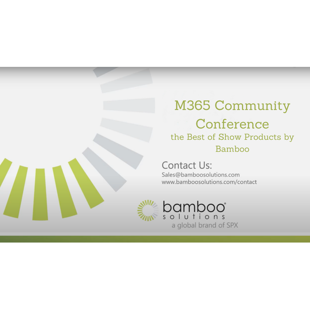 M365 Community Conference, the Best of Show Products